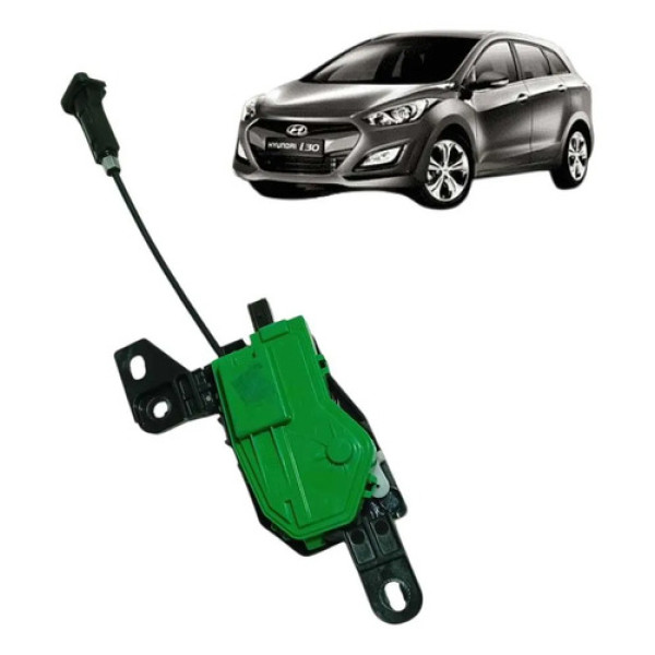 Motor Atuador Trava Tampa Tanque Combustível I30 2013-2016 Preto