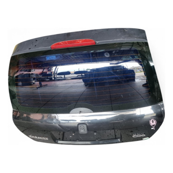 Tampa Traseira Renault Clio Hatch 2001 A 2003 Preto