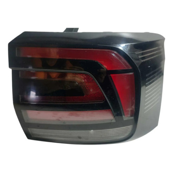 Lanterna L.d Vw T-cross Highline Led 2021/2023 Direito/passageiro Vermelho/fumê