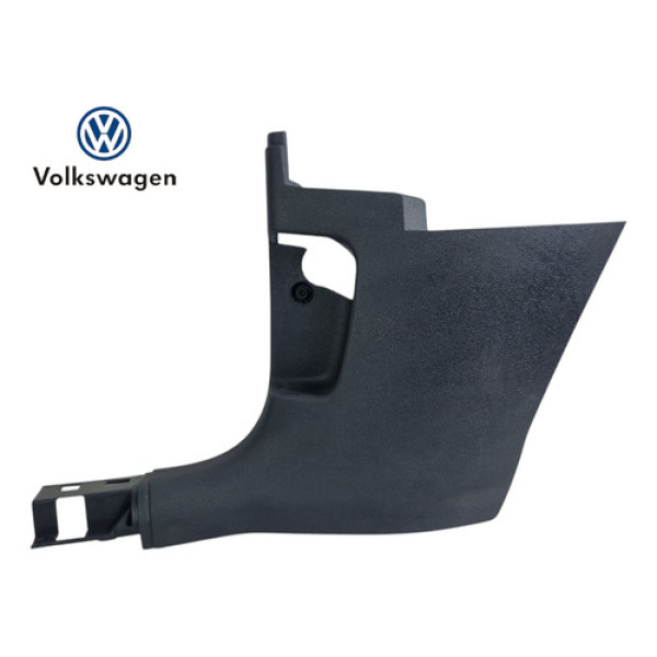 Acabamento Pé Coluna Soleira Diant. L.e Vw Polo Virtus 16/21 Preto