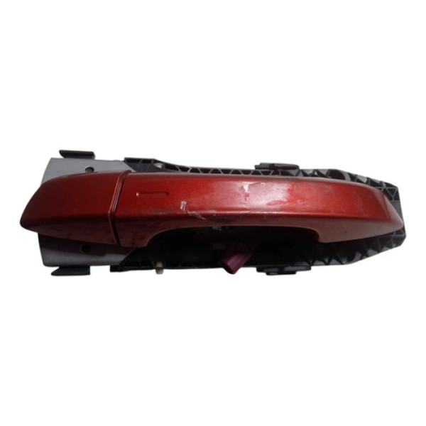 Maçaneta Externa Dianteira Vw T-cross C/sensor 2017/2023 Vermelha Dianteira