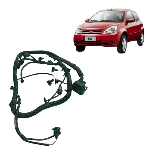 Chicote De Injeção Ford Ka 1.0 8v Zetec Flex 08/09 Básico