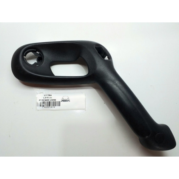 Puxador Porta Traseiro L.d C/ Vidro Elétrico Gm Vectra 97/05 Preto