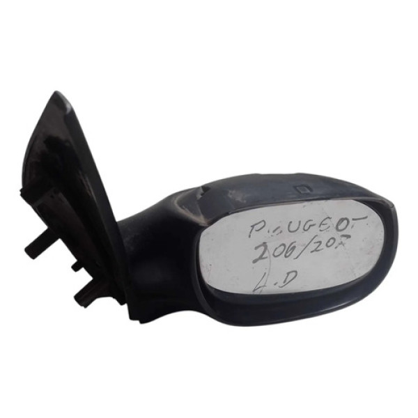 Retrovisor L.d Peugeot 206/207 S/controle 2001/2013