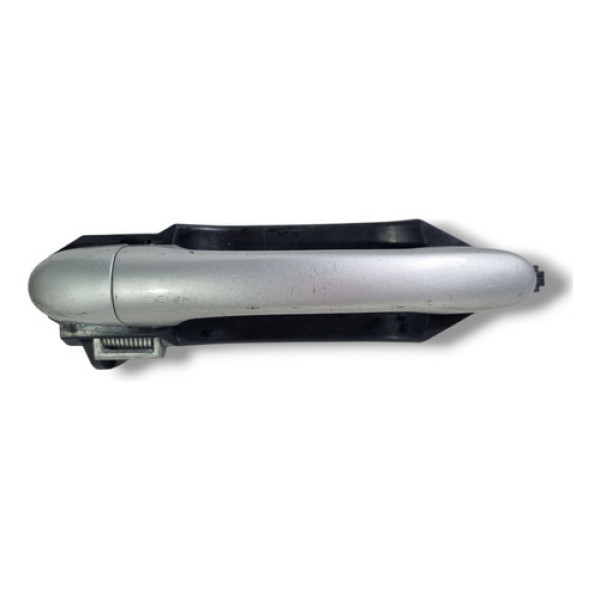 Maçaneta Porta Traz. L.d Fiat Palio 2005 A 2012 Prateado Traseira