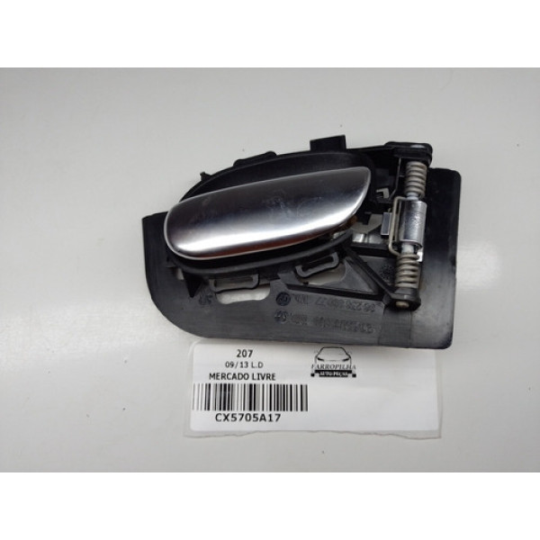Maçaneta Interna L.d Peugeot 207 2009/2013 9632918877 Dianteira/traseira