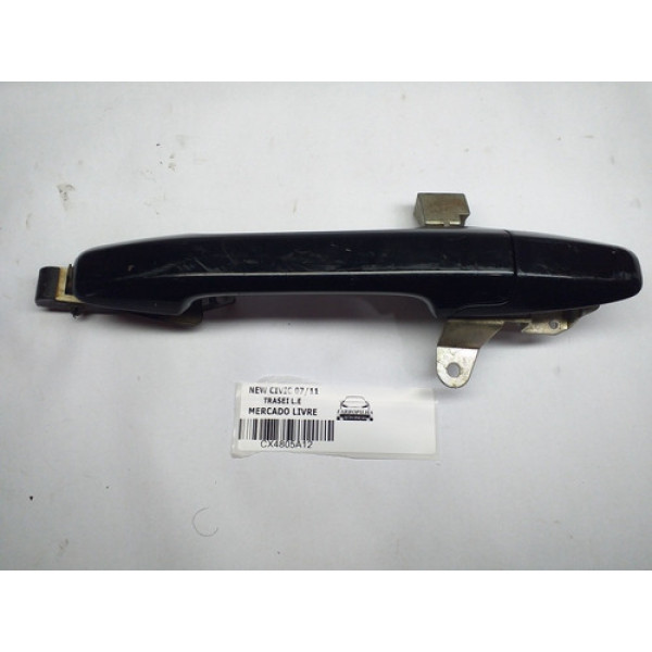 Maçaneta Externa Traseira L.e Honda New Civic 07/11 Preto