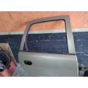 Porta Traseira L.d Gm Meriva 2003 A 2012 Original C/nf Traseira L.d Prata/bege Metálico