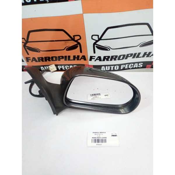 Retrovisor L.d Fiat Marea/ Brava Elétrico