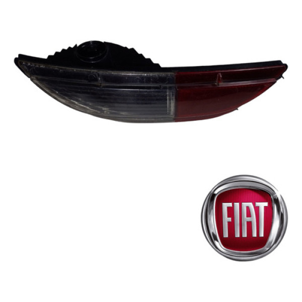 Refletor L.d Parachoque Trazeiro Fiat Punto 2007 A 2011 Preto