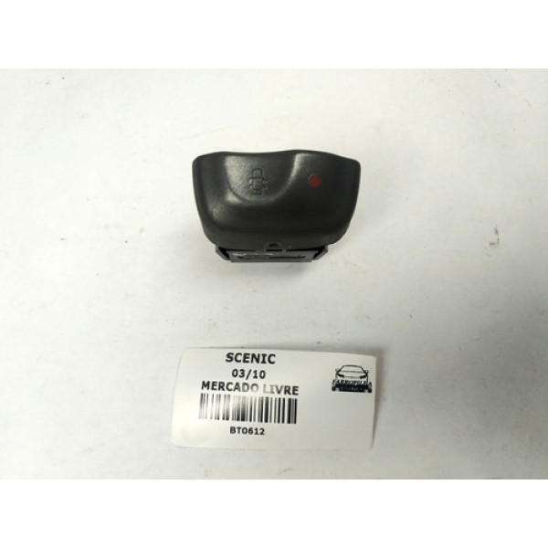 Botão Trava Elétrica Porta Malas Renault Scenic 03/10