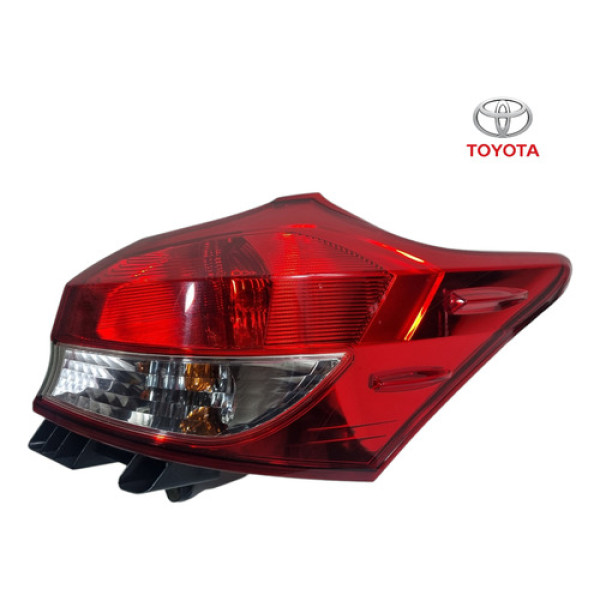 Lanterna Traseira L.d Toyota Yaris Hatch 2017 A 2021 Direito/passageiro Vermelho