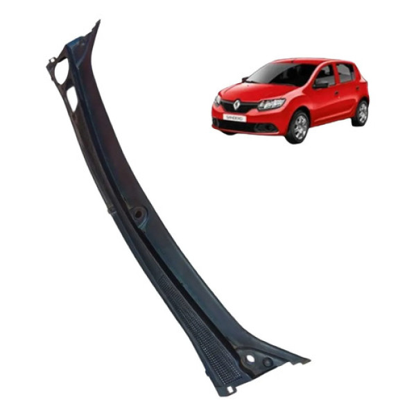 Churrasqueira Renault Sandero Logan 2014/2019 Preto Fosco