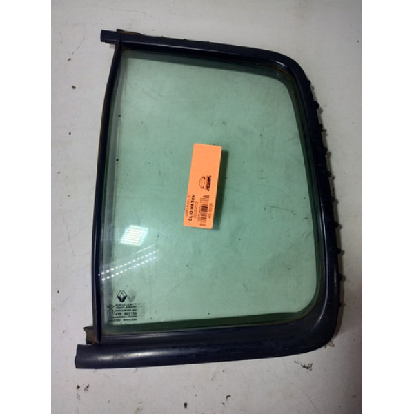 Vidro Porta Traseira Fixo L.e Renault Clio Hatch 2001/2012