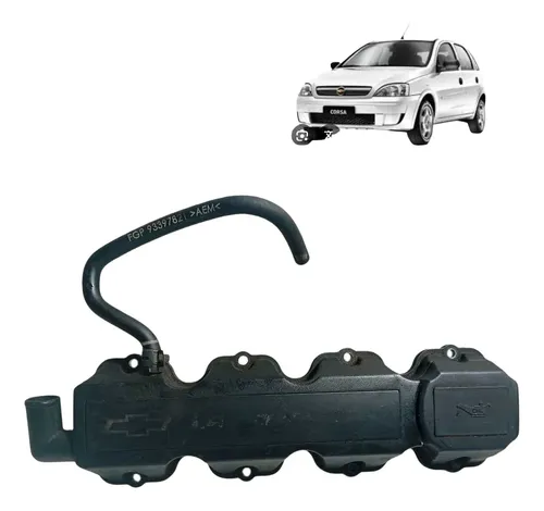 Tampa Valvula Corsa Celta Meriva Montana 2001/2014 Preto