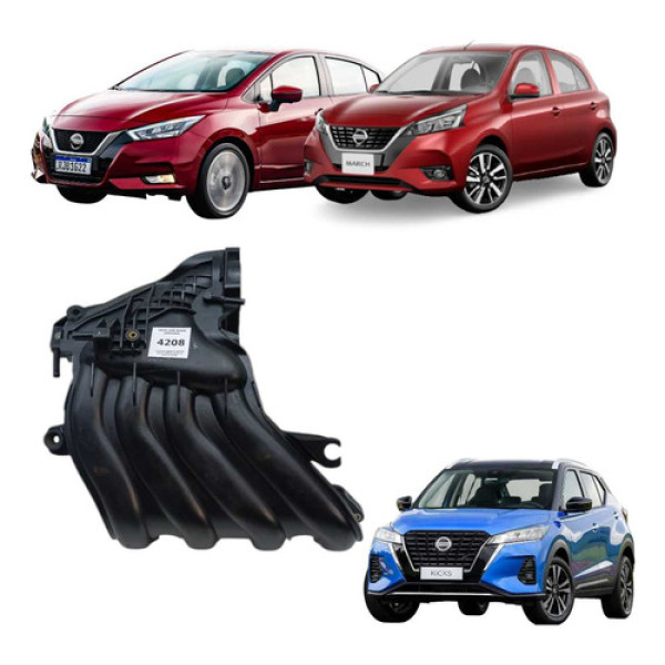 Coletor Admissão Nissan Kicks/march/versa 1.6 2017/21 5ra0a