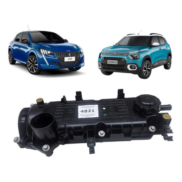 *tampa De Valvula Peugeot 208 C3 1.0 3cc 46340451 Original