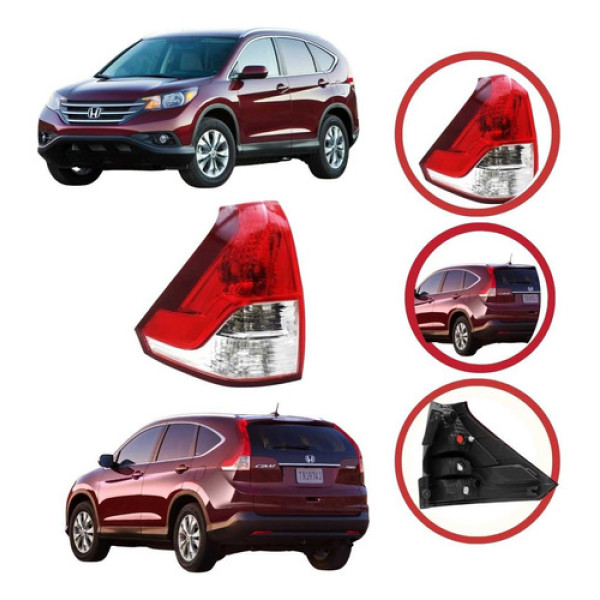 *lanterna Inferior Honda Crv Ano 2012 A 2015 Original 