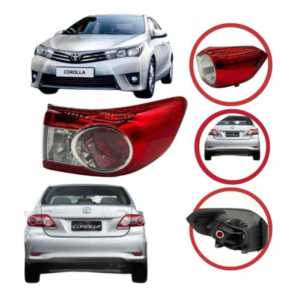 *lanterna Traseira Direita Toyota Corolla 2012 A 2014