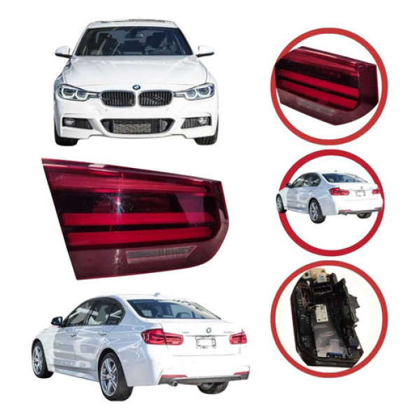 *lanterna Esquerda Da Tampa Bmw 328i 2016 A 2018 Com Led
