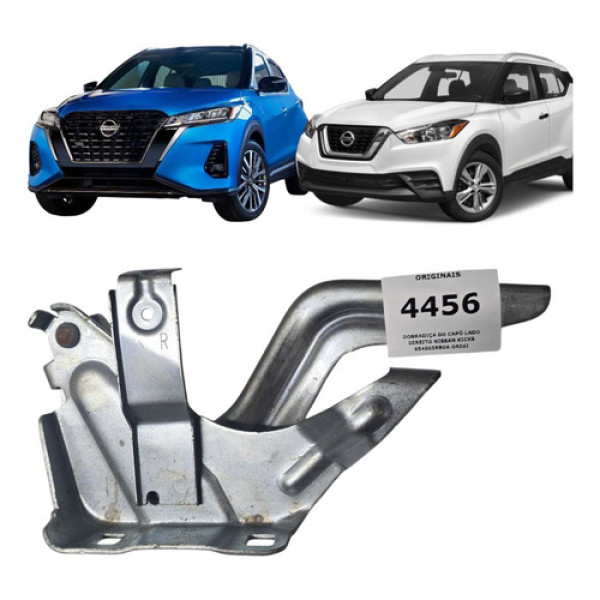Dobradiça Do Capô Lado Direito Nissan Kicks 654005rb0a Origi