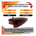 *lanterna Traseira Direita Led Hb20 Sedan 2023 2024 Original