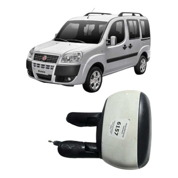 Retrovisor Manual Esquerdo Doblo 2001 A 2009 