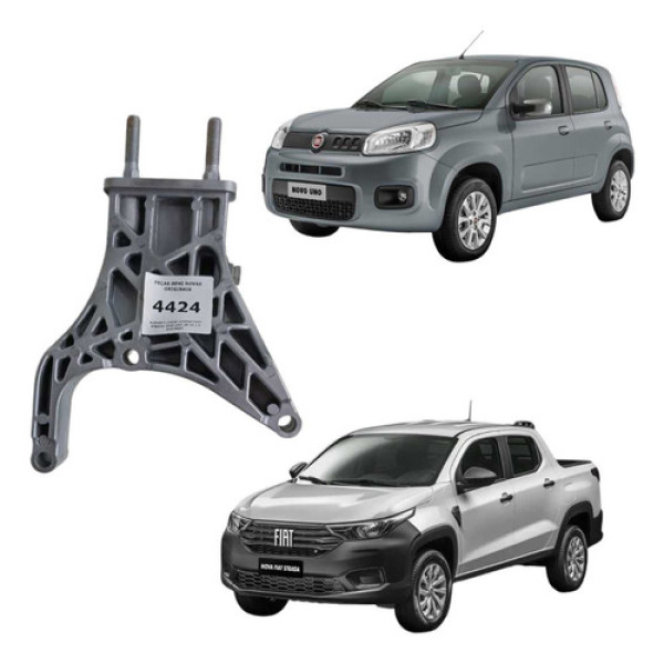 Suporte Coxim Cambio Fiat Strada 2020 Uno 15/16 1.4 52078860