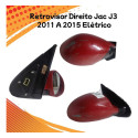 Retrovisor Direito Jac J3 2011 A 2015 Elétrico 