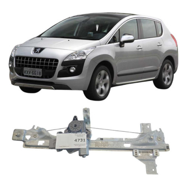 *máquina Do Vidro Elétrico Traseiro Direita Peugeot 3008 