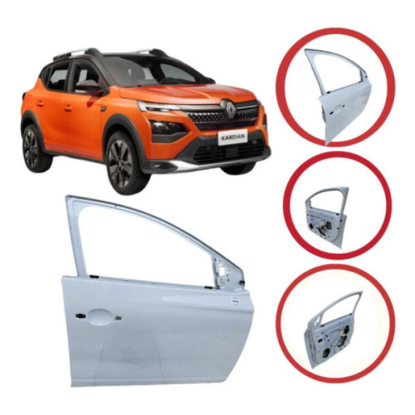 Porta Dianteira Direita Renault Kardian 2024 A 2025 Dianteira Direita