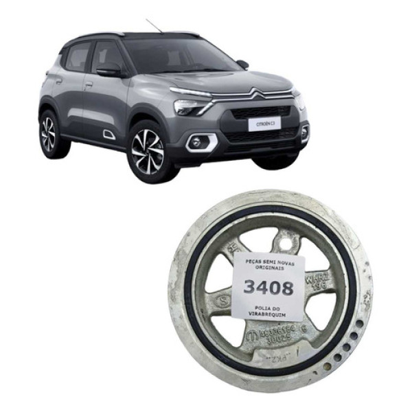 Polia Do Virabrequim Citroen C3 1.0 2023 A 2025