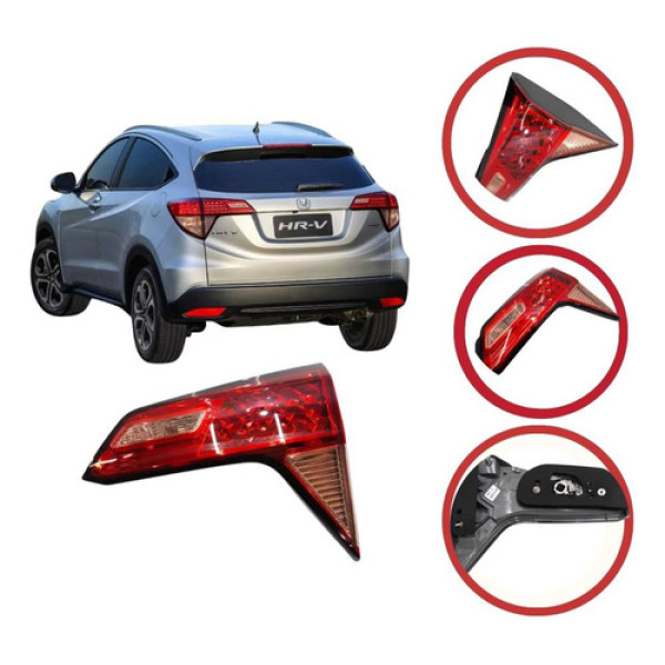 Lanterna Traseira Direita Mala Honda Hrv 2016 A 2021 Sem Led