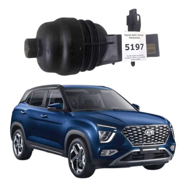 Filtro Óleo Do Motor Hyundai Creta 2.0 Flex 2022 26300-2j300