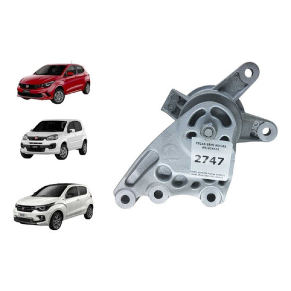 Coxim Suporte Motor Direito Mobi Argo Uno 3 Cilindros
