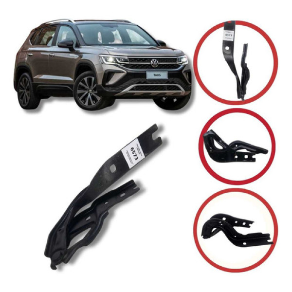 Dobradiça Braço Capô Direita Volkswagen Taos 2023 2gj823302a