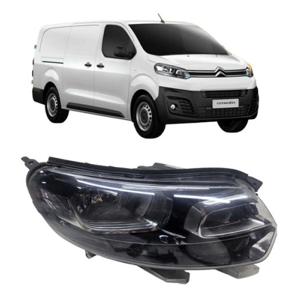 Farol Dinteiro Direito Citroen Jumpy 2018 Á 2024
