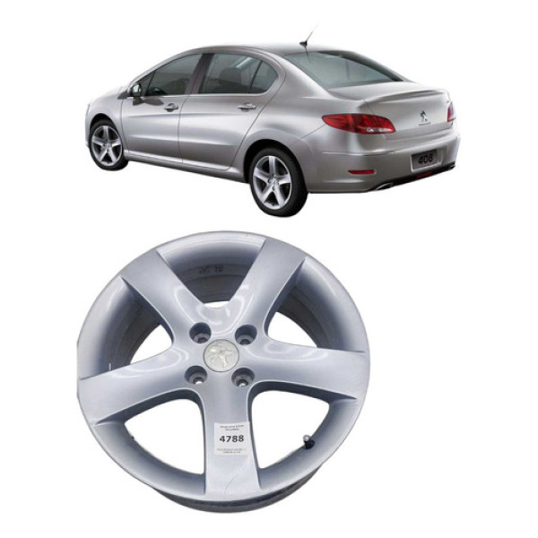 *roda Aro 17 Peugeot 408 Furação 4x108