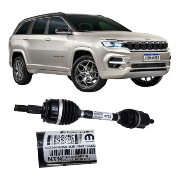 *semi-eixo Dianteiro Esquerdo Jeep Commander 1.3 2022/2024