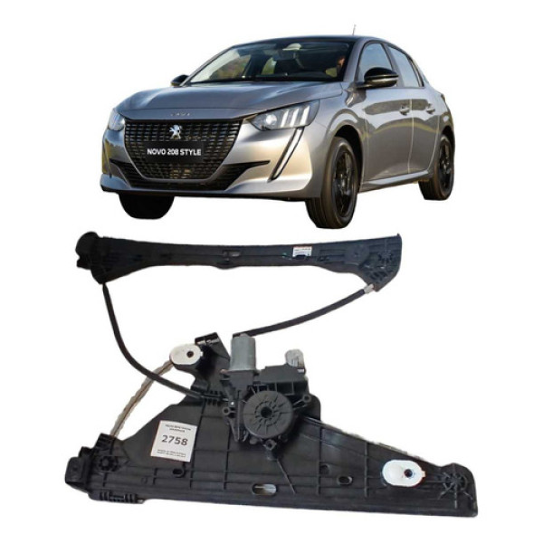Maquina Vidro Elétrico Dianteira Direita Peugeot 208 21/24