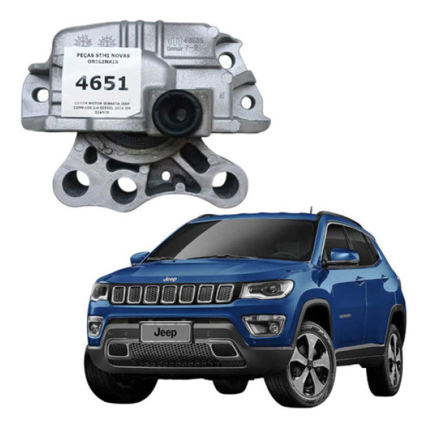 Coxim Motor Direito Jeep Compass 2.0 Diesel 2016 A 2021 Orig