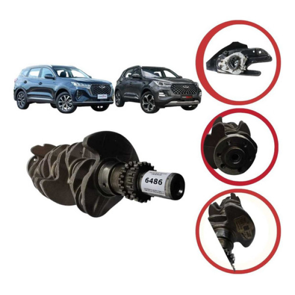 *virabrequim Arrizo Tiggo 7x Tiggo 5x 1.5 Turbo Bt3aa41ba 
