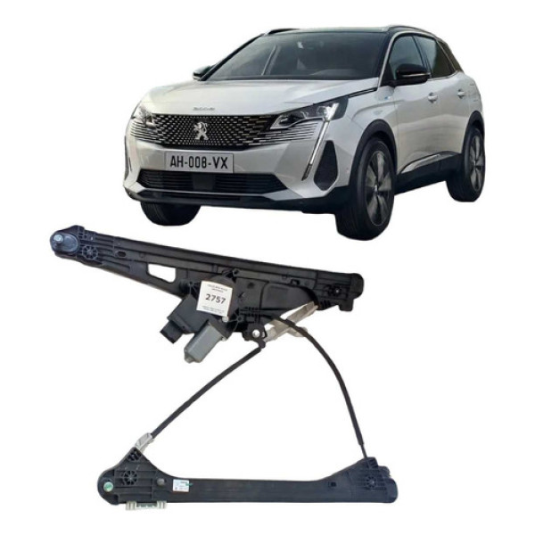 Maquina Vidro Elétrico Dianteira Direita Peugeot  3008 17/21