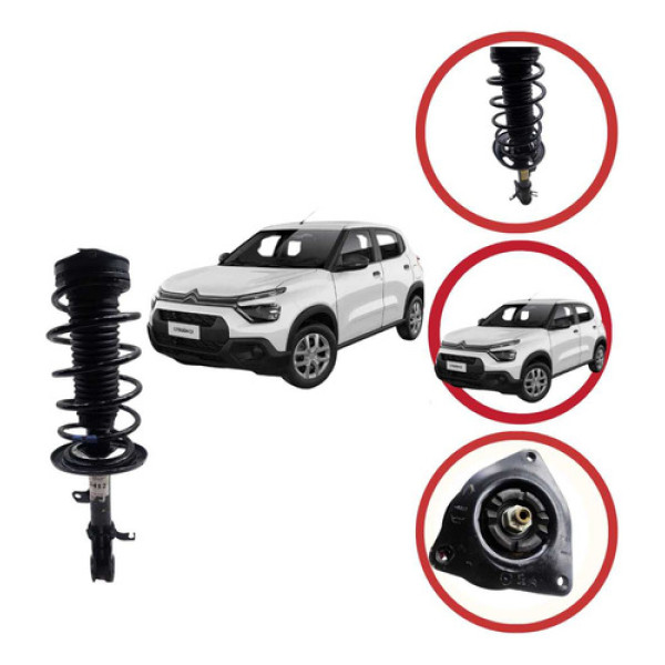 Amortecedor Completo  Direito Citroen C3 1.0 23 /25 Original