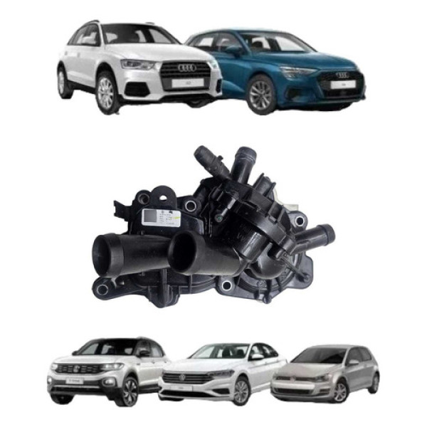 *bomba Aguá Motor Completa Vw Golf Tsi 1.4 12v 2014 A 2020
