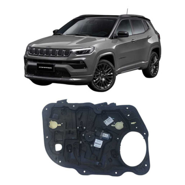Máquina Vidro Elétrico Dianteiro Esquerdo Jeep Compass 16/24