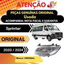 Farol Esquerdo Mercedez Sprinter 2020 A 2024 Original 