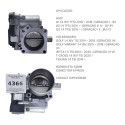 Corpo Borboleta Audi A1/a3/q3 Golf/jetta1.4 14/20 03f133062b