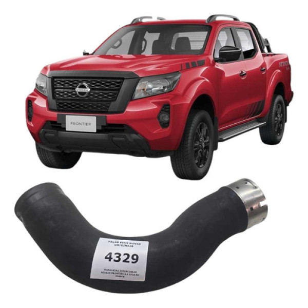 *mangueira Intercooler Nissan Frontier 2.3 2016 Em Diante