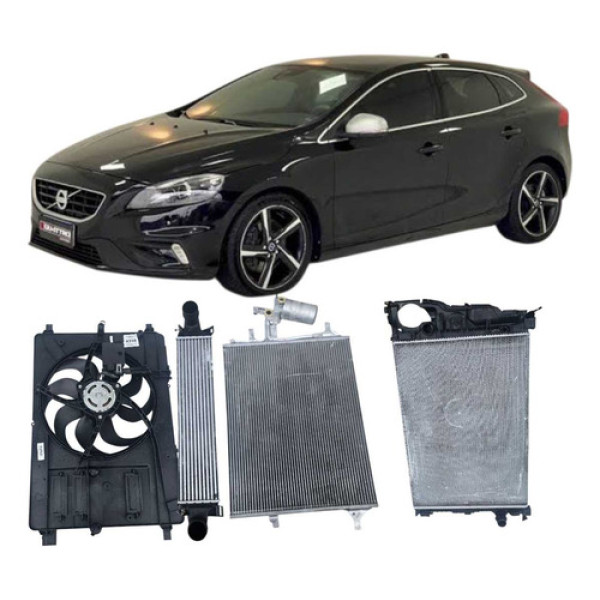 Kit Radiador Volvo V40 T3 2013 A 2018  Original 